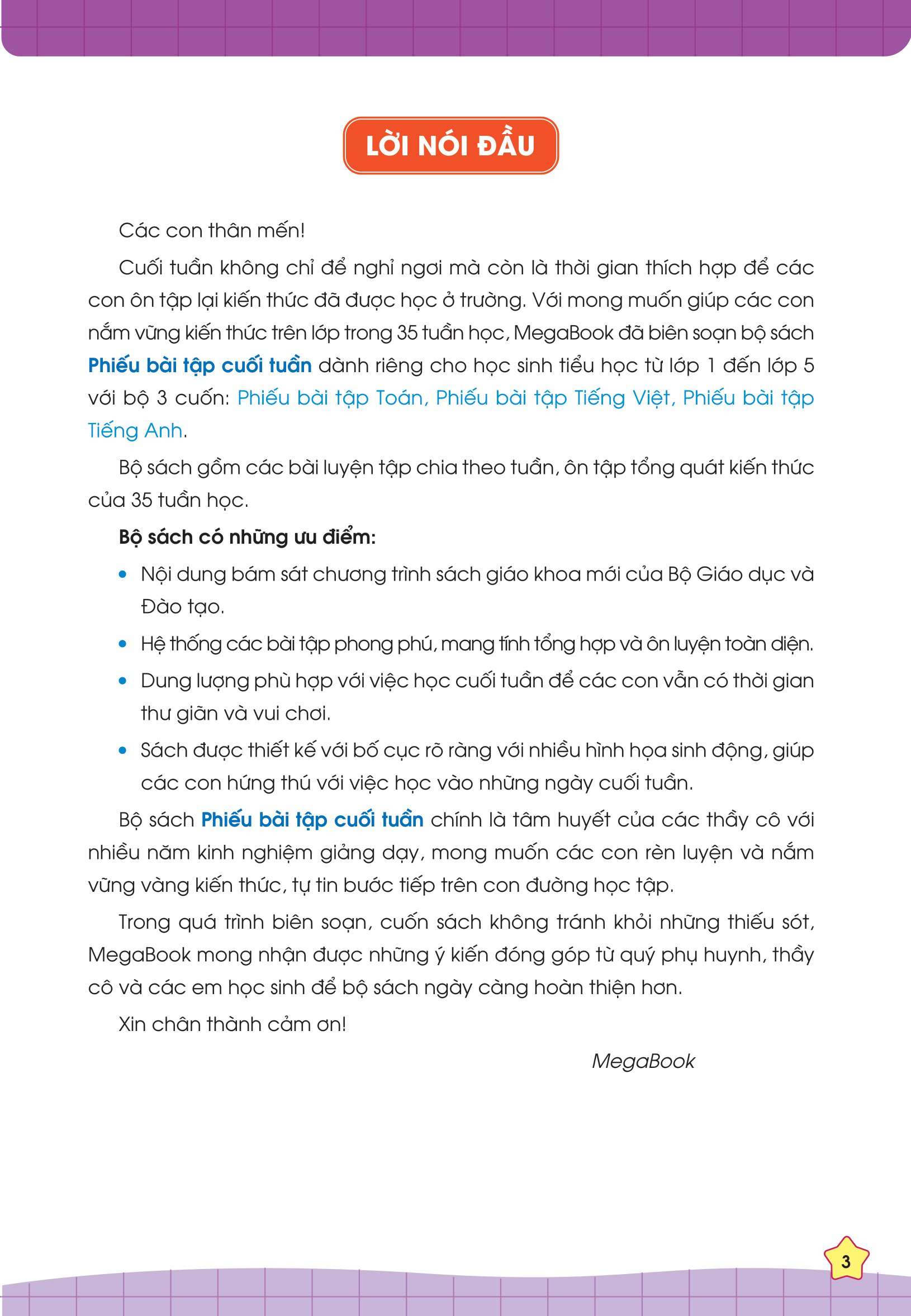 Global Success - Phiếu Bài Tập Cuối Tuần Tiếng Anh (MGB)
