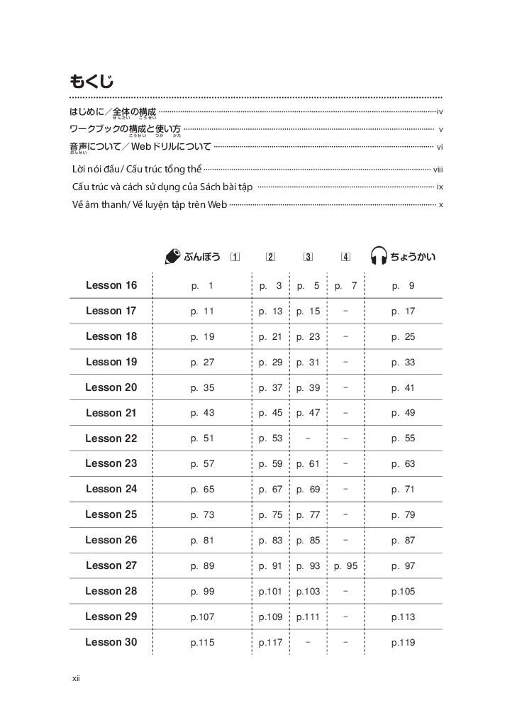 Tsunagu Nihongo Tiếng Nhật Kết Nối - Sơ Cấp 2, Sách Bài Tập - Tsuji Azuko, Katsura Miho