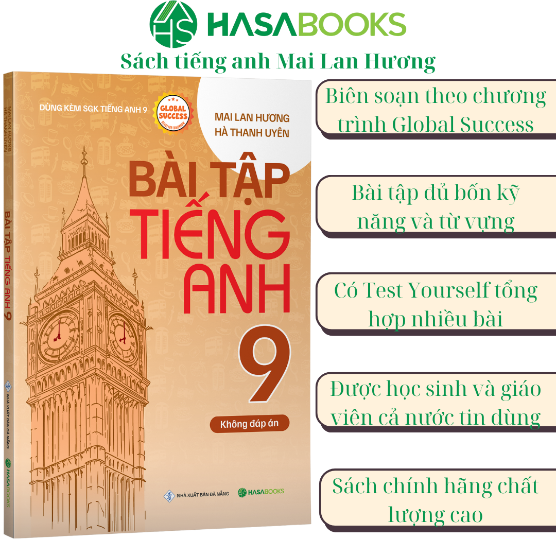 Combo 2 Cuốn Bài Tập + Thực Hành Tiếng Anh 9 Global Success (Không Đáp Án)
