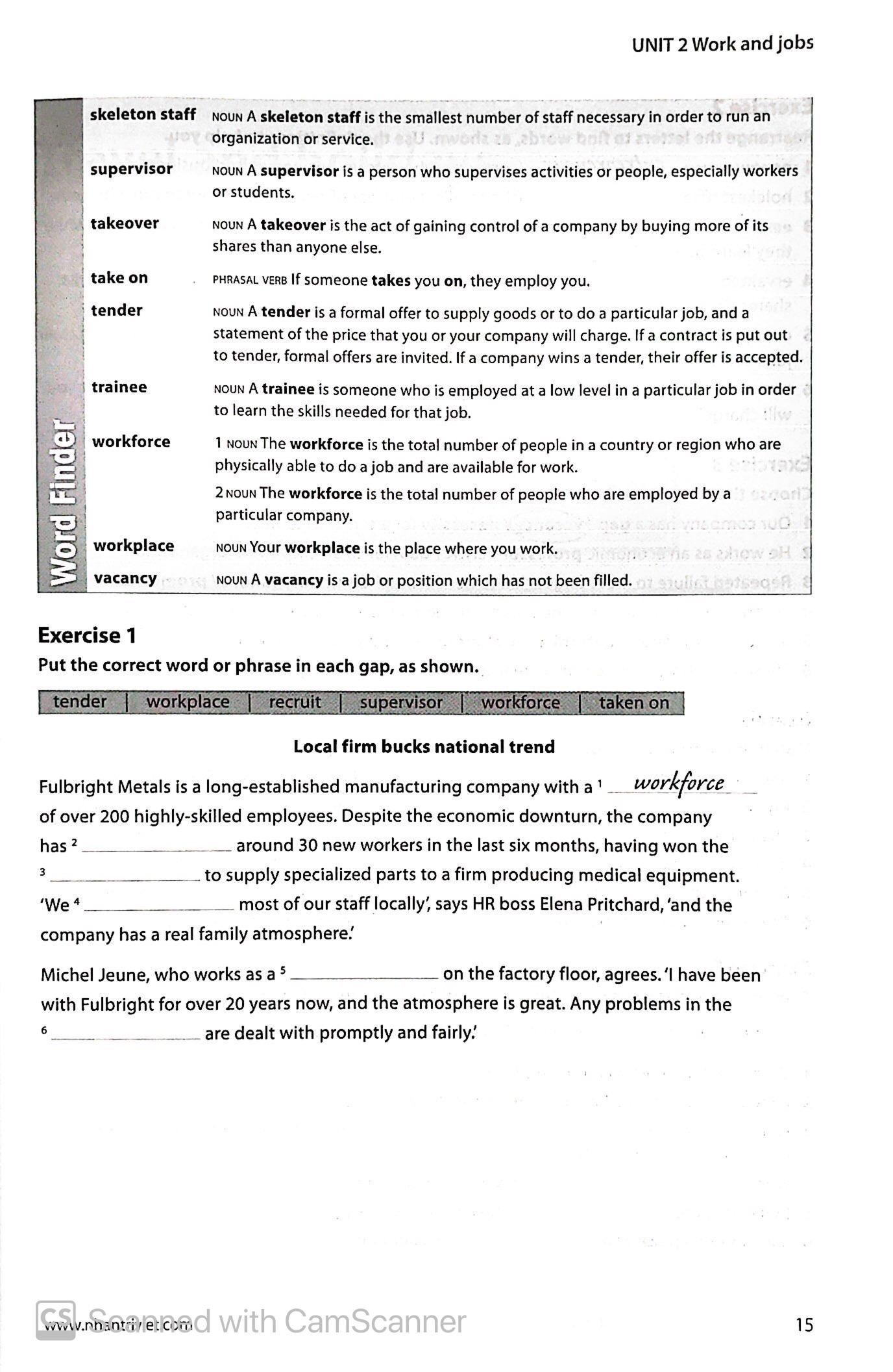 Collins Work On Your Vocabulary - Advanced C1