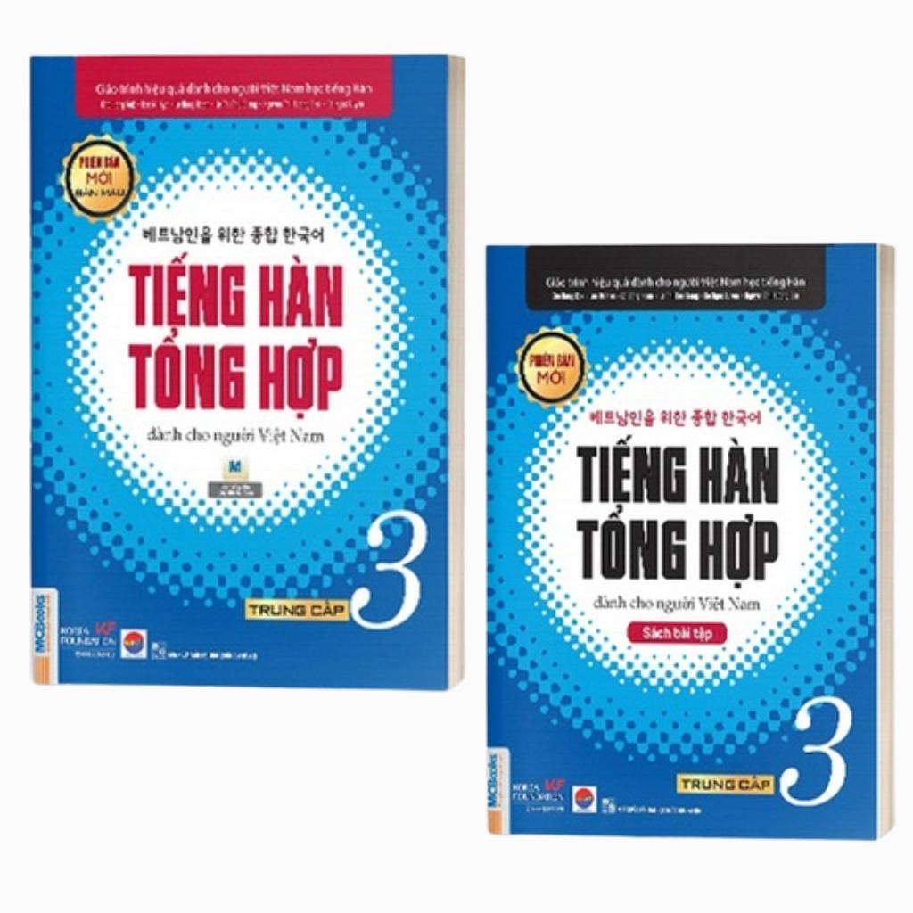 Combo Tiếng Hàn Tổng Hợp Dành Cho Người Việt Nam Tập 1-6 - Giáo Trình Kèm Bài Tập - Bản Quyền