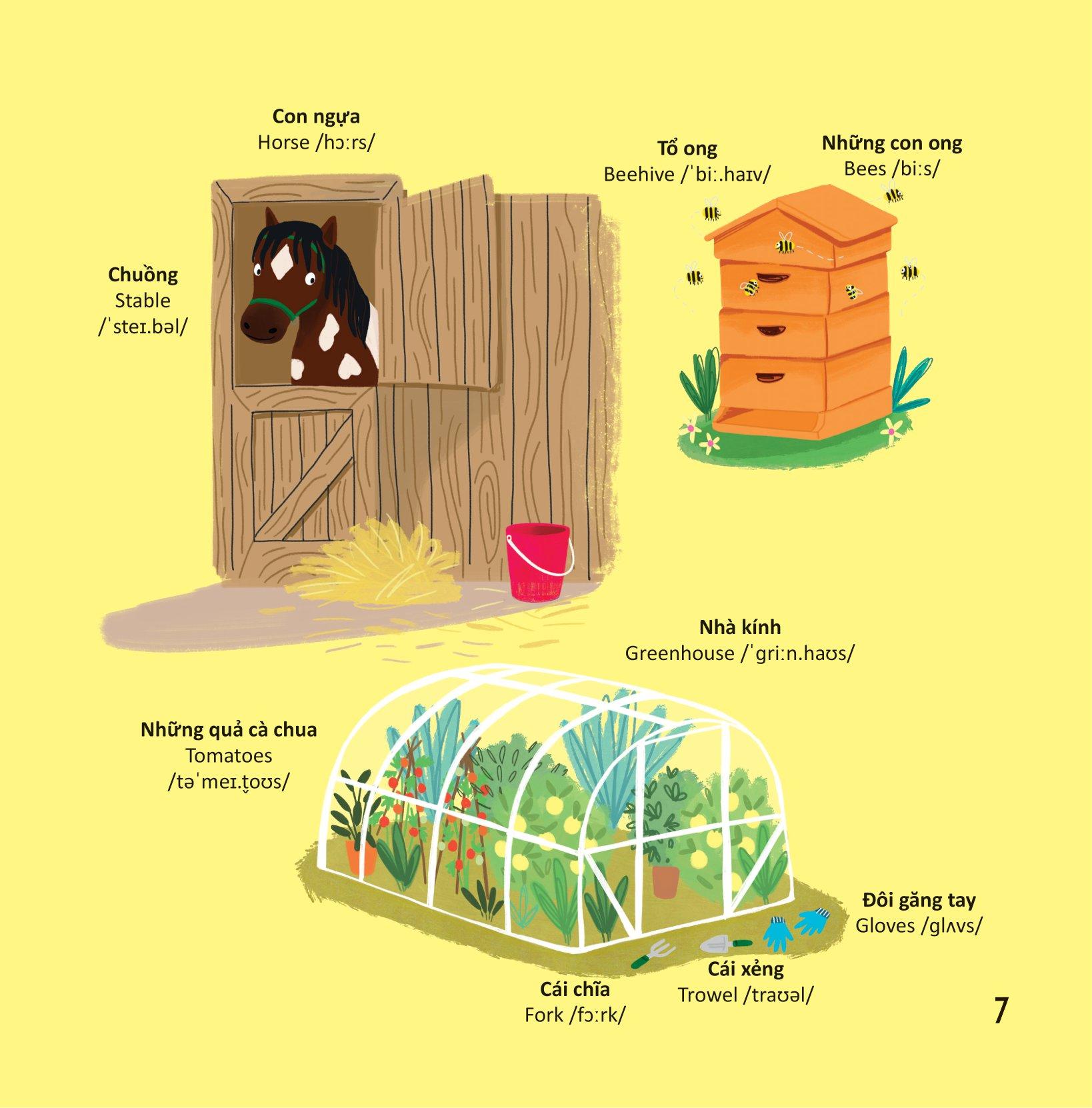 Thư Viện Từ Vựng Đầu Đời Cho Bé - Ở Nông Trại - On The Farm!