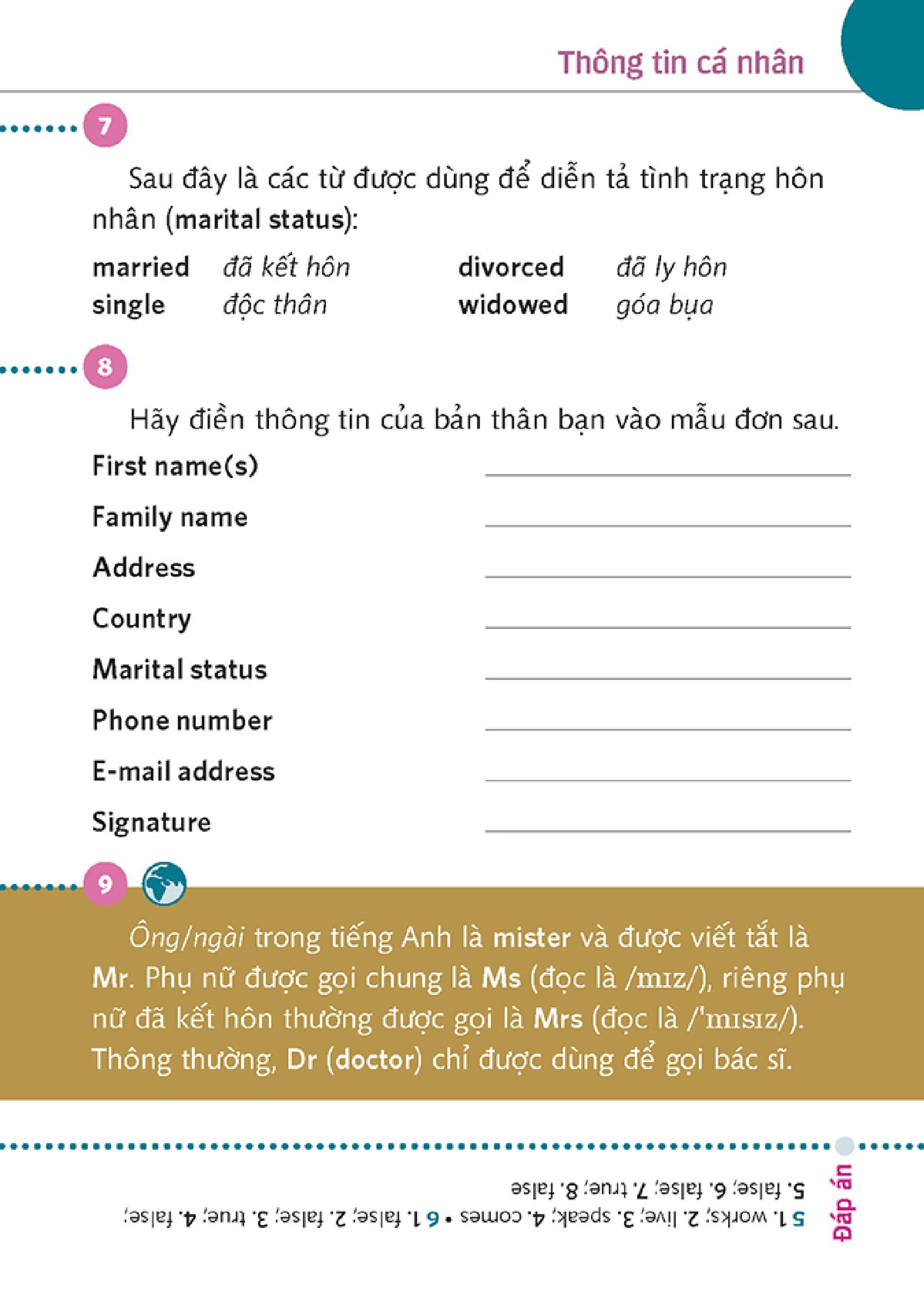 Mini English Course (Kèm file MP3)