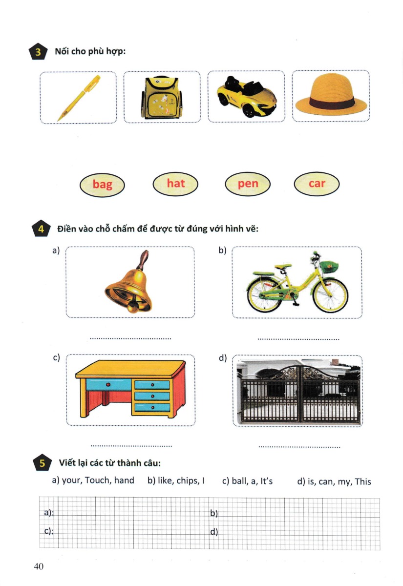 Phiếu Bài Tập Cuối Tuần Tiếng Anh 1 (Biên Soạn Theo Nội Dung Bộ Sách Kết Nối Tri Thức Với Cuộc Sống) - KV