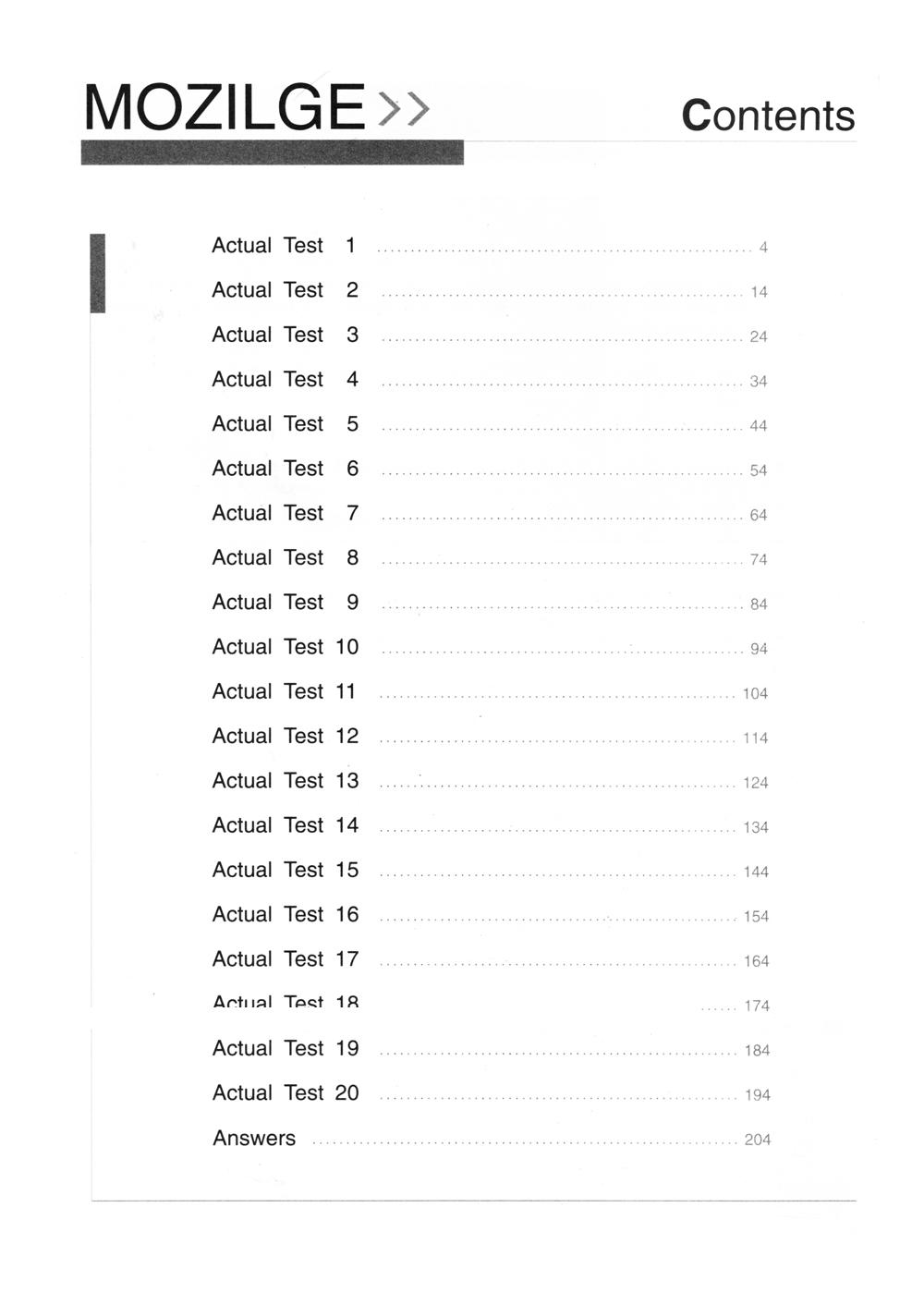 New TOEIC Actual Test Part 5,6 (Không CD)
