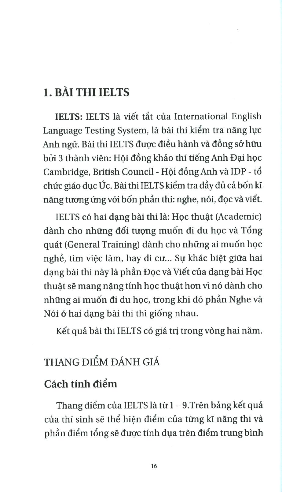 Bí Quyết Học Và Thi Ielts (Tái Bản 2019)
