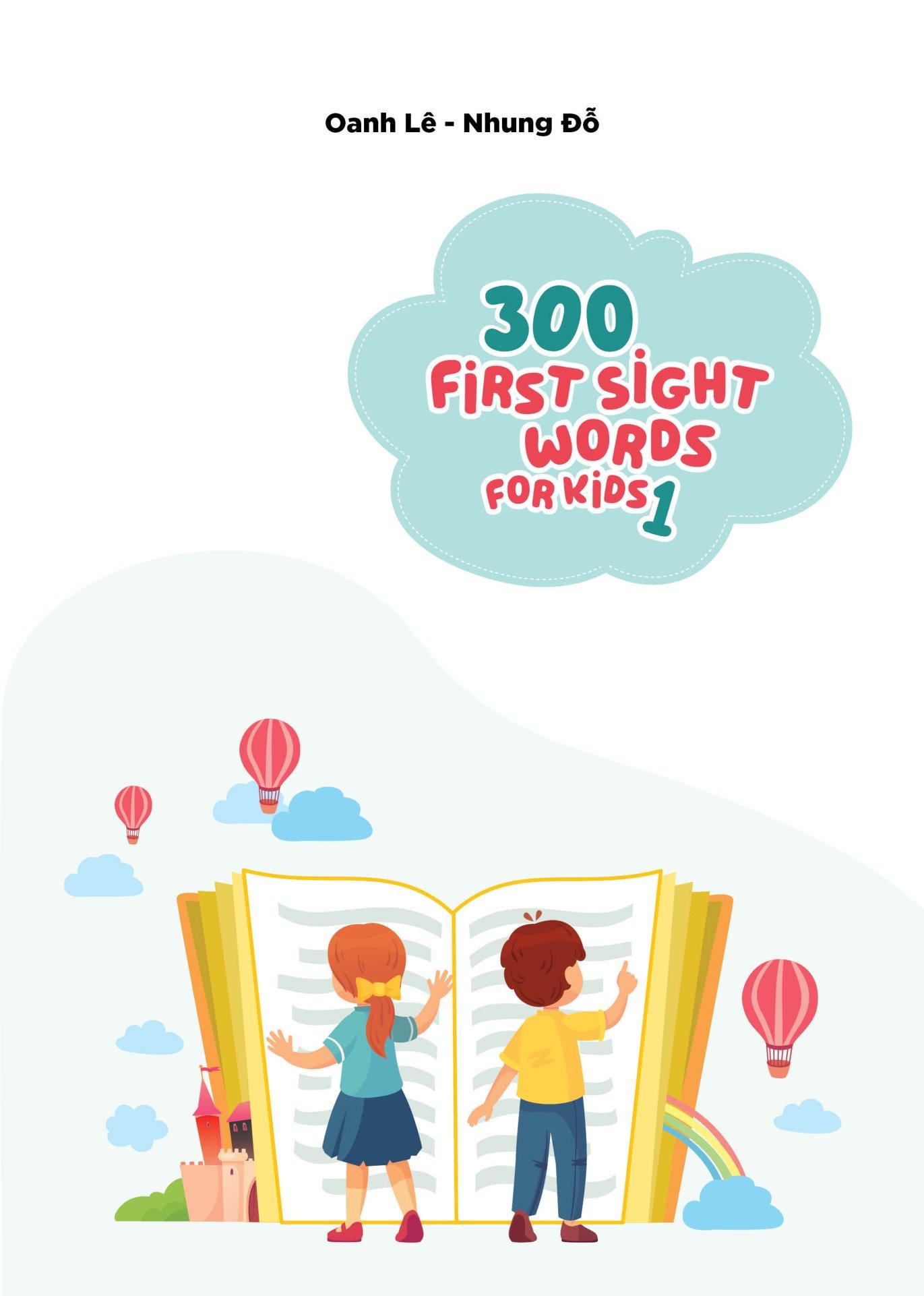 300 First Sight Words For Kids - 1