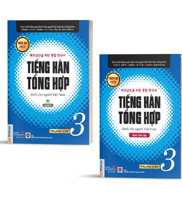 Combo Tiếng Hàn Tổng Hợp Dành Cho Người Việt Nam - Trung cấp 3 - Bản Quyền