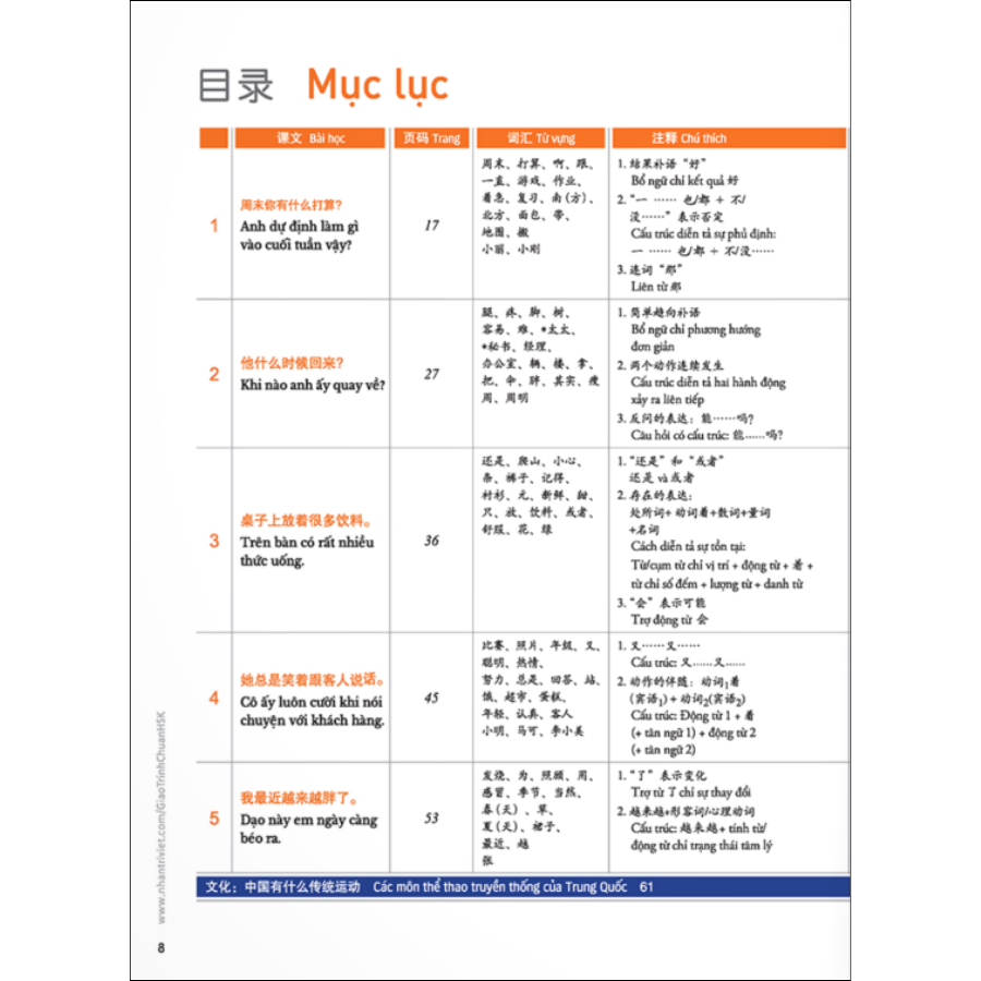 Giáo Trình Chuẩn HSK 3 Bài Học (Quét Mã Qr Để Nghe File Mp3)