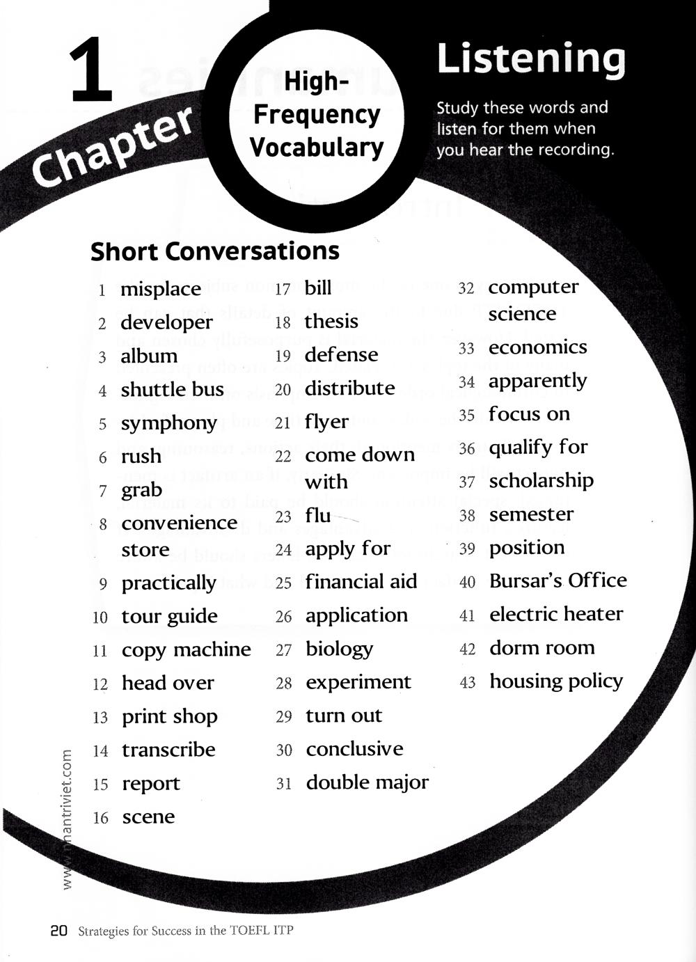 Strategies For Sucess In The TOEFL ITP (Kèm CD)