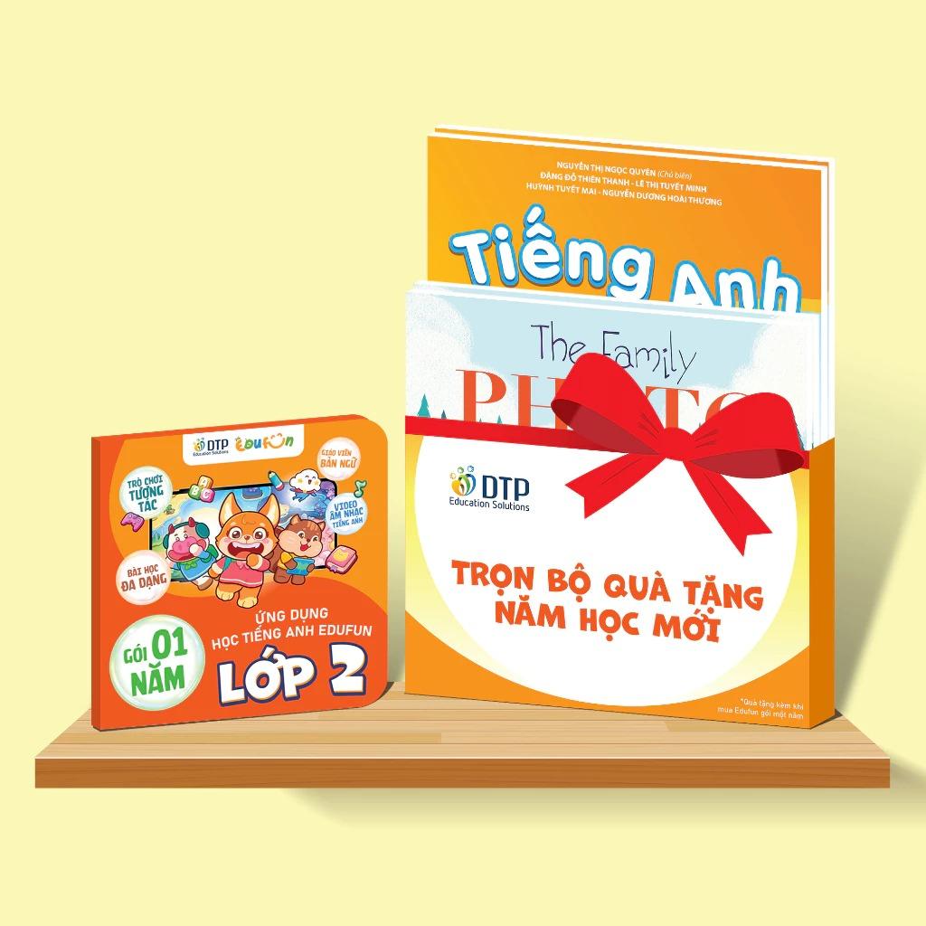 Gói Edufun Premium Level 2 (Thẻ Học Tiếng Anh EDUFUN + Tặng Kèm Sách Học Sinh, Sách Bài Tập, 2 Cuốn Truyện)