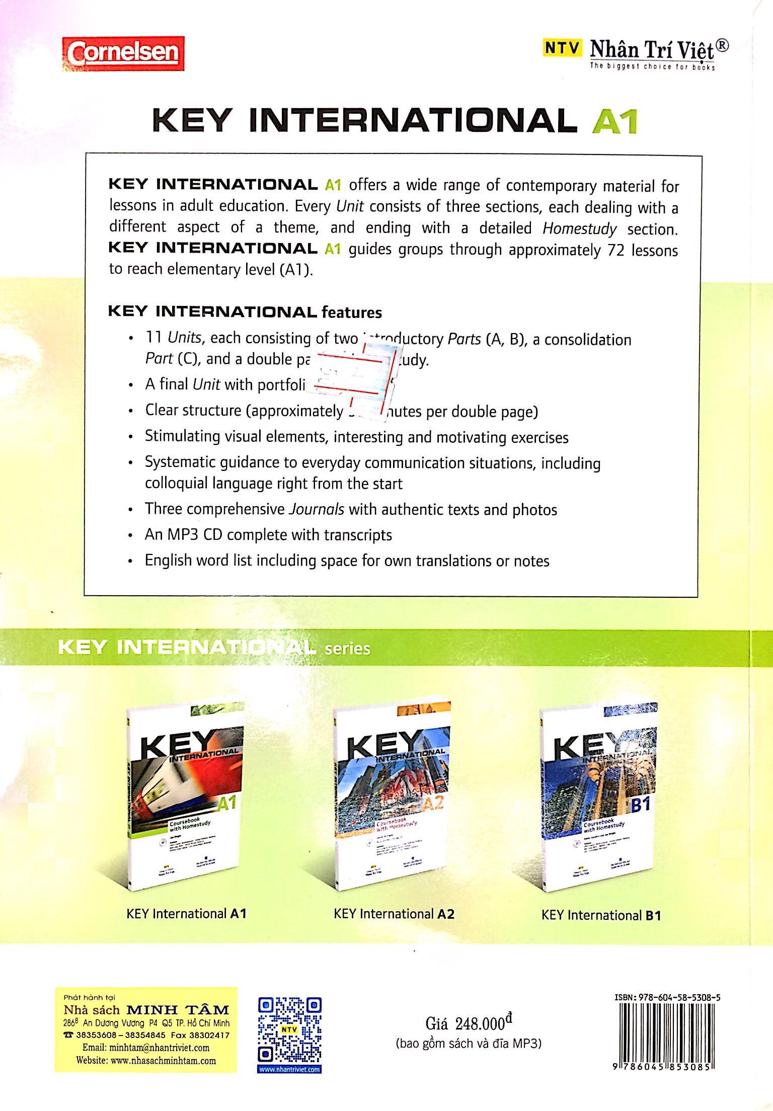 KEY International A1 (Kèm file MP3)