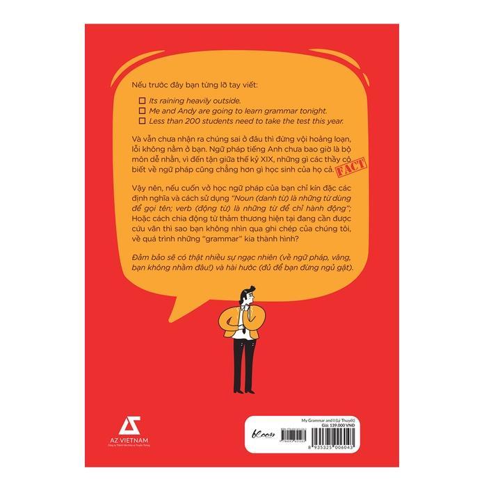 Sách My Grammar And I (Lý Thuyết) - Bản Quyền