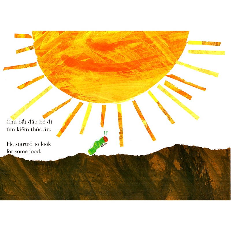 Picture Book Song Ngữ - Chú Sâu Háu Ăn (Tái Bản)