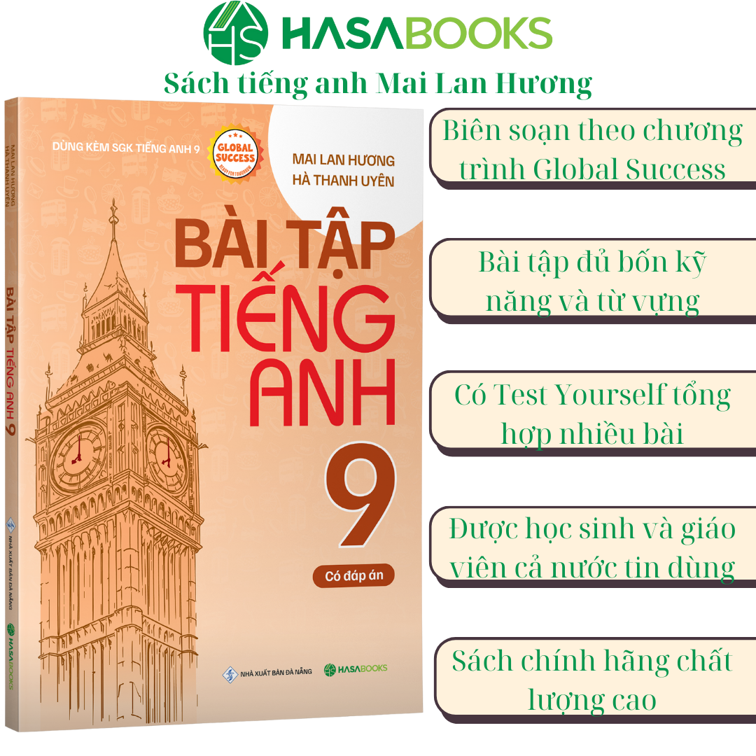 Combo 2 Cuốn Bài Tập + Thực Hành Tiếng Anh 9 Global Success (Có Đáp Án)