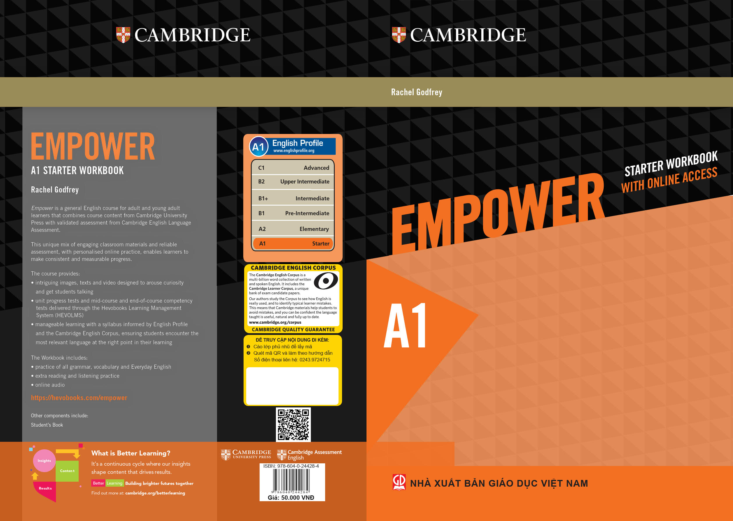Combo sách Empower A1 Starter Student’s Book and Workbook with Online Access
