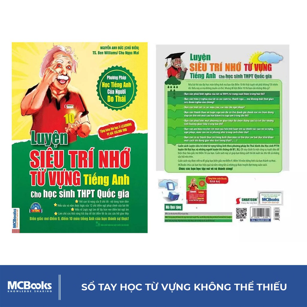 Luyện Siêu Trí Nhớ Từ Vựng Tiếng Anh Dành Cho Học Sinh THPT Quốc Gia (Tái Bản)