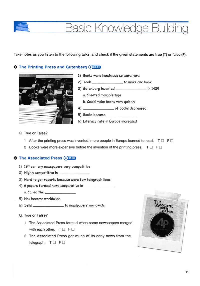 Academic Listening Builder