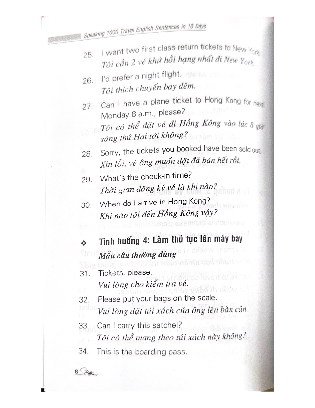 10 Ngày Có Thể Nói 1000 Câu Tiếng Anh Du Lịch (Kèm CD) - Vanlangbooks