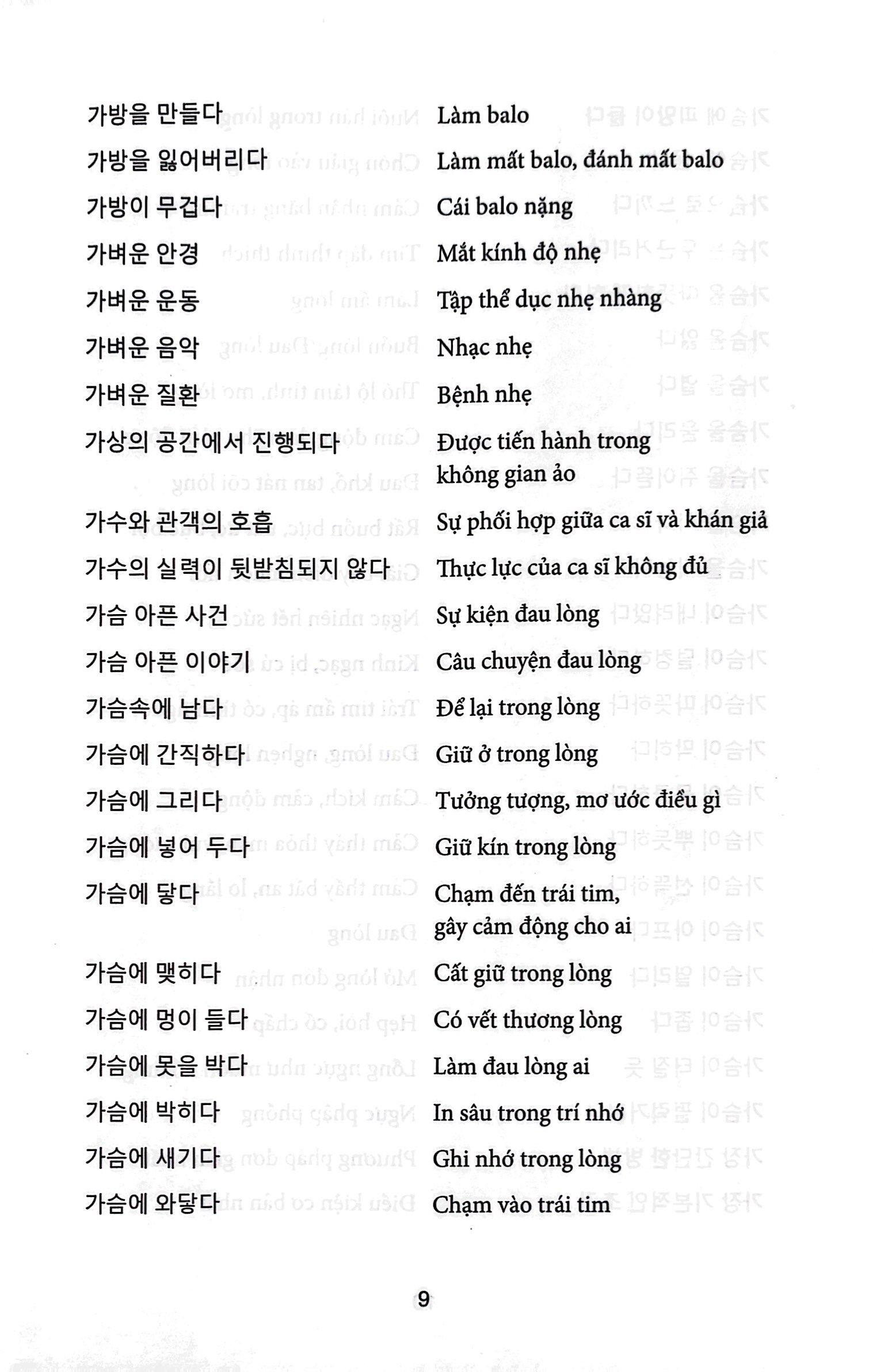 Cụm Từ Ngữ Ôn Thi Topik I-Ii Và Dịch Thuật Tiếng Hàn