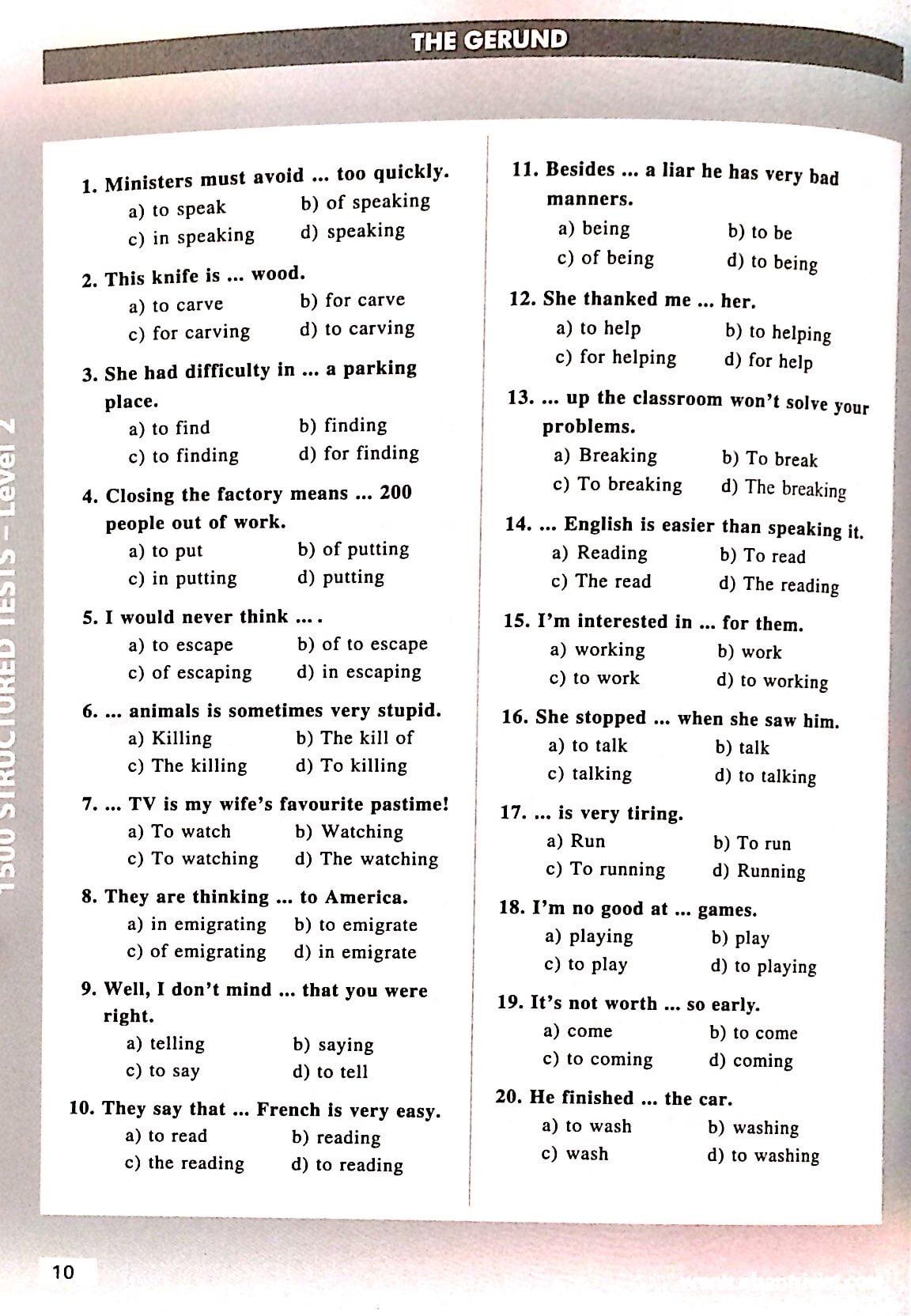 1500 Structured Tests Leve 2 (Không CD)