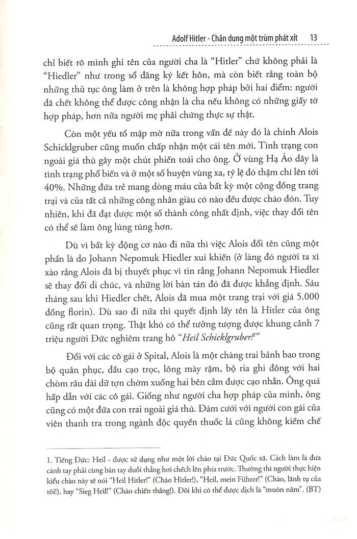 Adolf Hitler - Chân Dung Một Trùm Phát Xít