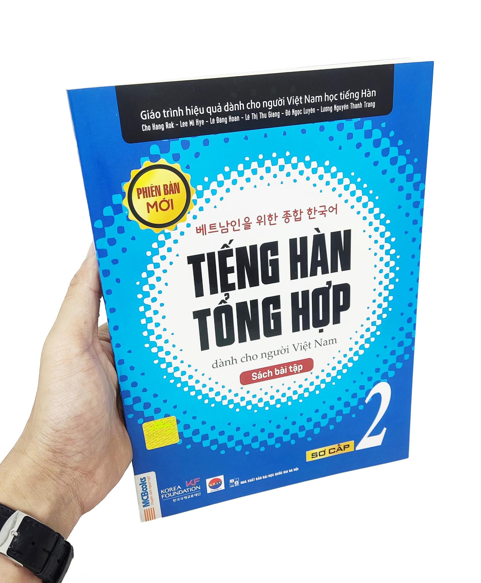 Tiếng Hàn Tổng Hợp Dành Cho Người Việt Nam - Sách Bài Tập - Sơ Cấp 2 (Tái Bản 2023)