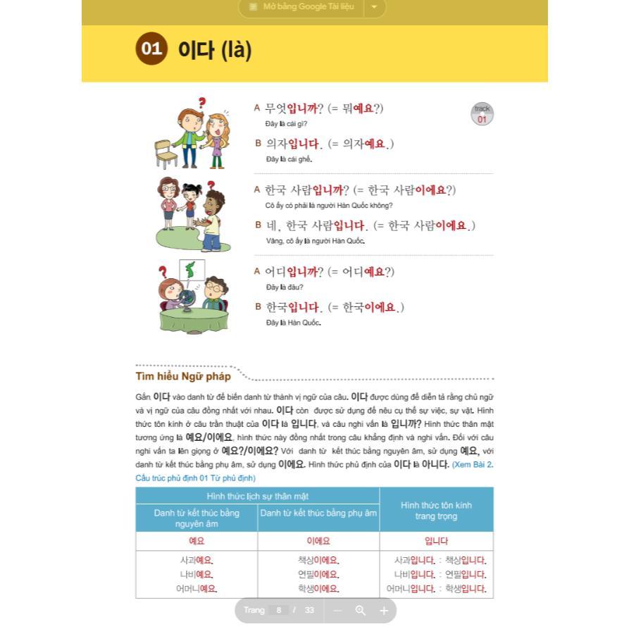 Sách - Ngữ Pháp Tiếng Hàn Thông Dụng Sơ Cấp + 5000 Từ Vựng Tiếng Hàn Thông Dụng - MCBooks