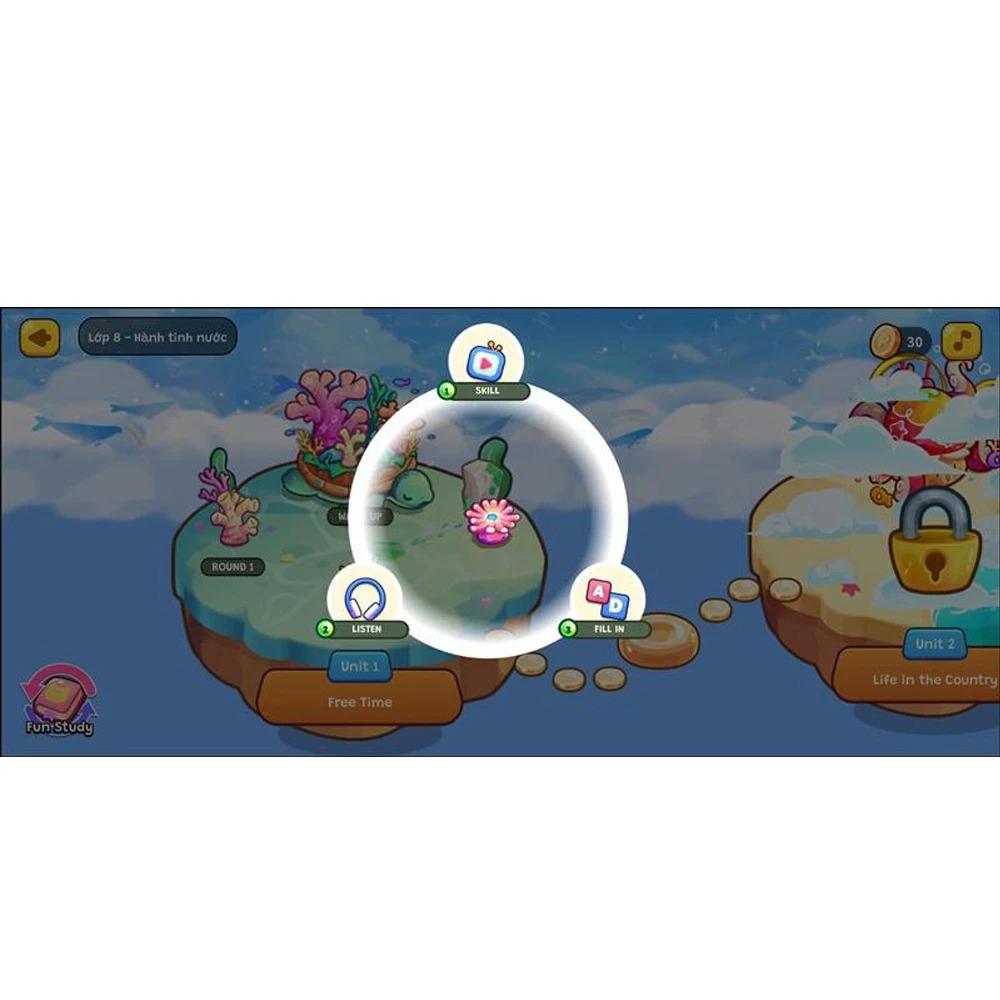 Gói Edufun Premium Level 8 (Thẻ Học Tiếng Anh EDUFUN + Tặng Kèm Sách Học Sinh, Sách Bài Tập, 2 Cuốn Truyện)