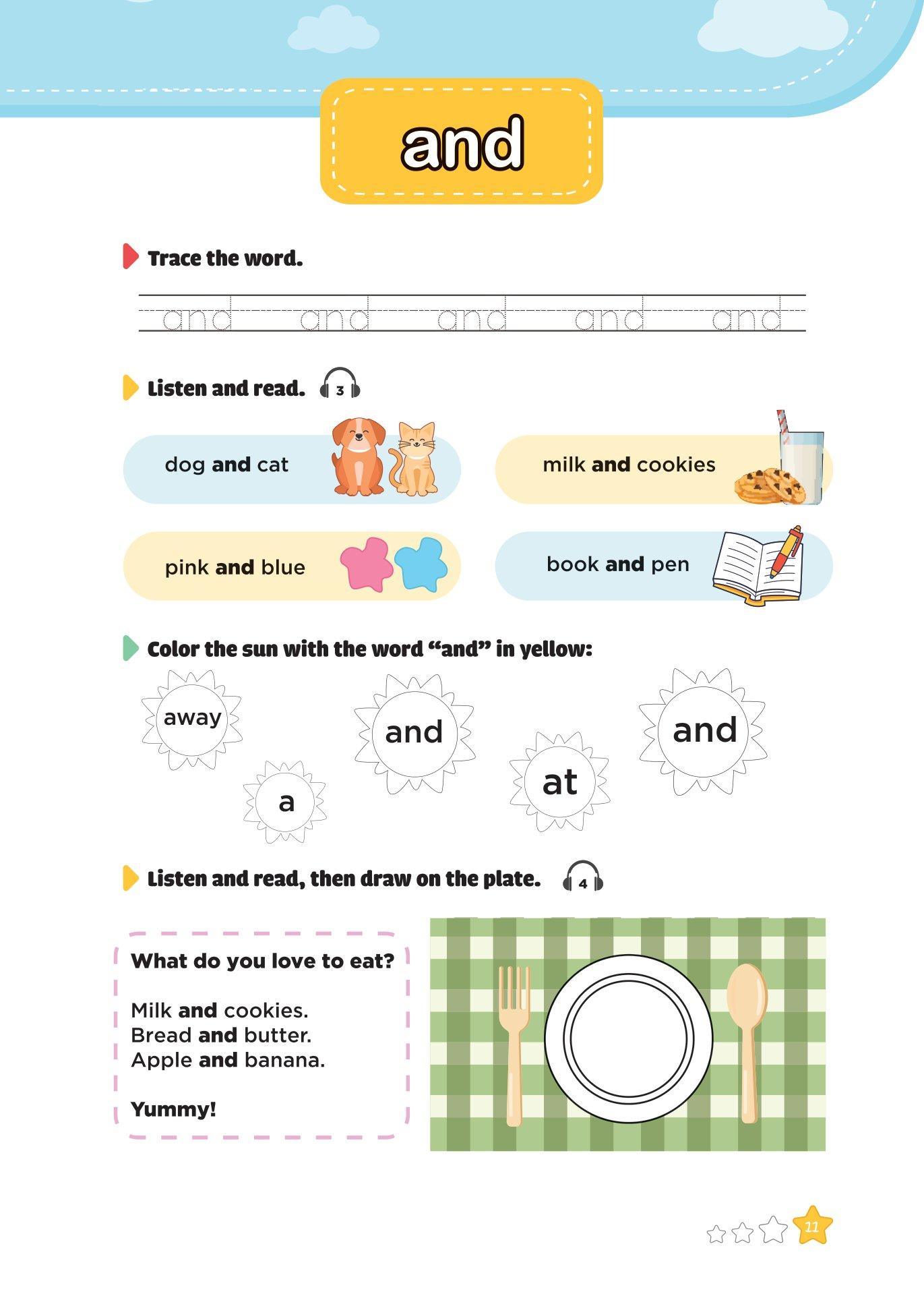 300 First Sight Words For Kids - 1