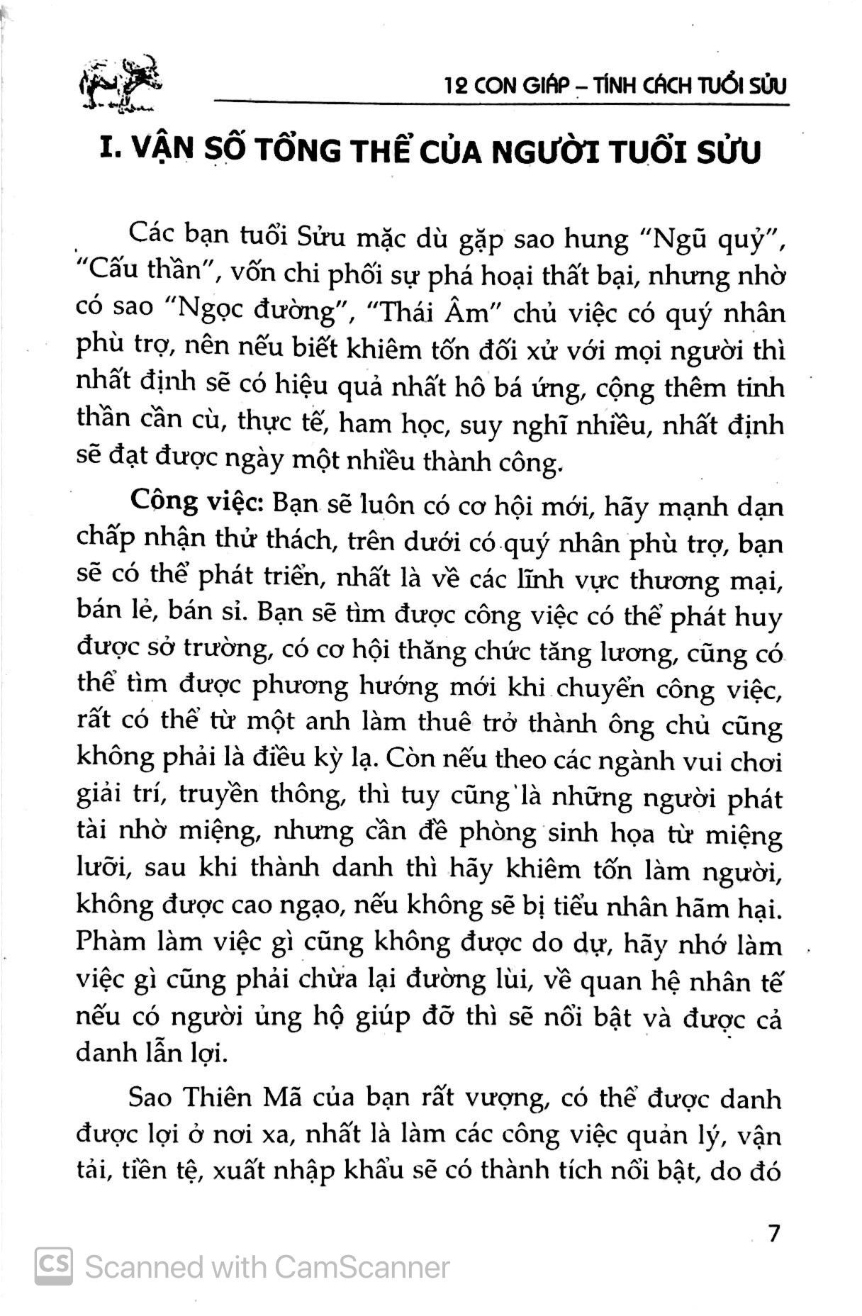 Tìm Hiểu Tính Cách Con Người Qua Năm Sinh Tuổi Sửu