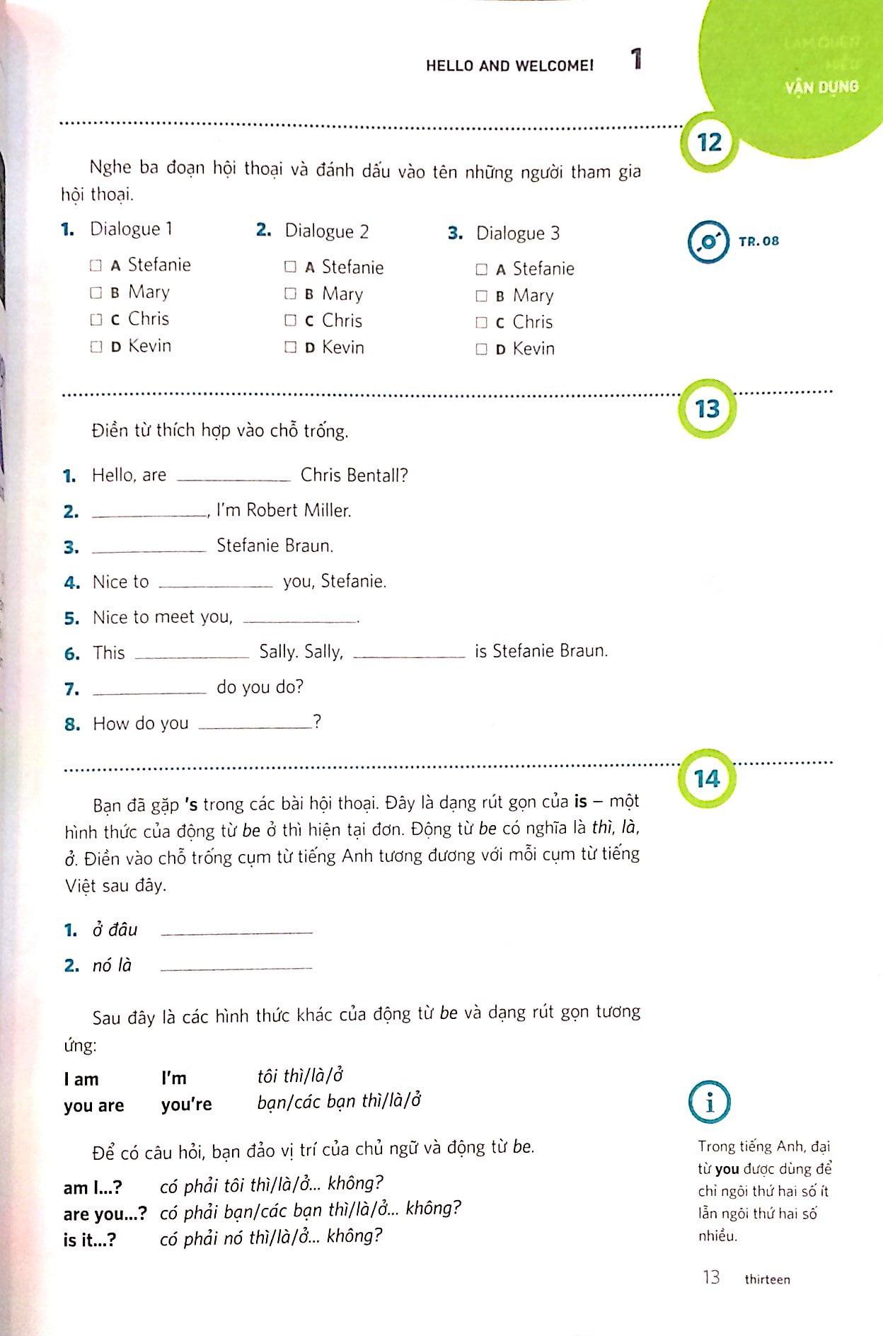 The Complete Course On ENGLISH For Me (Kèm file MP3)