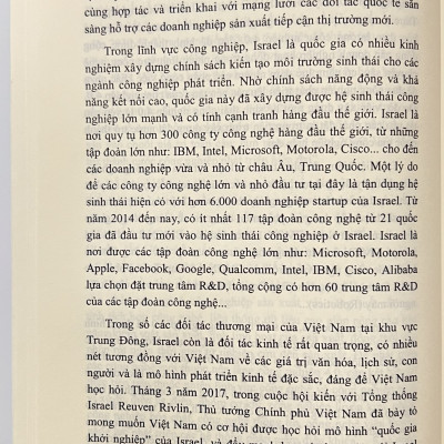 Sách - Hệ Sinh Thái Công Nghiệp 4.0 Nghiên Cứu Trường Hợp ISRAEL Và Gợi Mở Cho Việt Nam