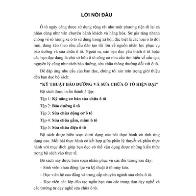 Bảo Dưỡng Ô Tô (Tái bản)