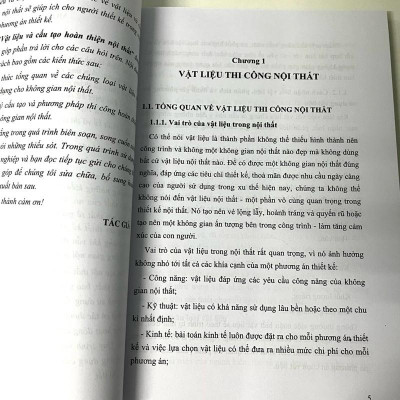 Sách - Vật Liệu Và Cấu Tạo Hoàn Thiện Nội Thất