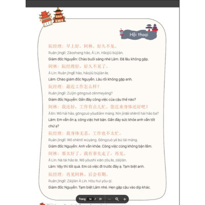 Sách - Mindmap Giao Tiếp Tiếng Trung Theo Giáo Trình Hán Ngữ - MCBooks