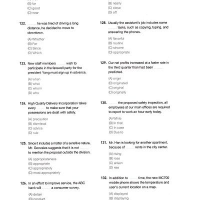 Complete TOEIC Reading Comprehension