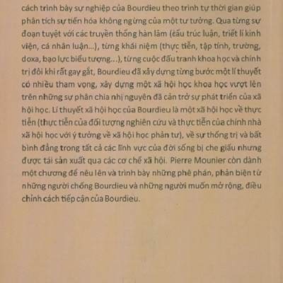 Sách - Pierre Bourdieu - Một dẫn nhập