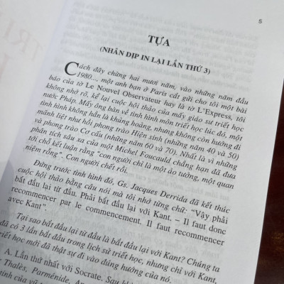 TRIẾT HỌC KANT - Trần Thái Đỉnh – Công Ty Sách Thời Đại – NXB Văn Học