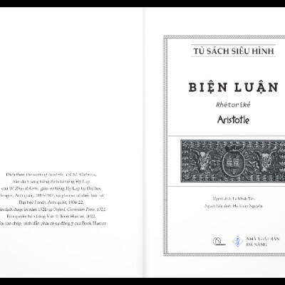 Sách - Biện Luận (Rhētorikḗ) – Aristotle