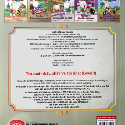 Brady Siêu Đỉnh - 365 Ngày Phát Triển Trí Tuệ - Level 3 - Trò Chơi-Điệu Nhảy Và Âm Nhạc