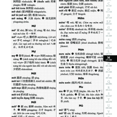 Combo 2 sách Từ điển 2 trong 1 Việt Hán Hán Việt hiện đại 1512 trang bìa cứng khổ lớn ( Hoa Việt 872 trang - Việt Hoa 640 trang)+ 999 bức thư viết cho chính mình song ngữ Trung việt có phiên âm mp3 nghe +DVD tài liệu