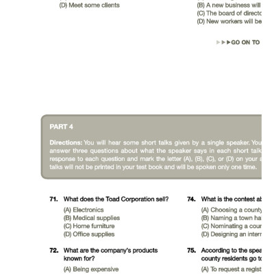 Comprehensive Toeic Training 1000 Practice Test Items (Vol 2) - Kèm CD