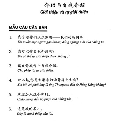 Giao Tiếp Tiếng Trung Dành Cho Nhân Viên Văn Phòng