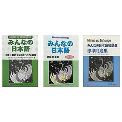 ￼Sách - Combo 3 Cuốn Minna No Nihongo Sơ Cấp 2 Trình Độ N4