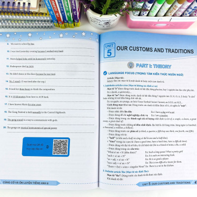 Sách - Củng Cố Và Ôn Luyện Tiếng Anh 8 - Biên soạn theo chương trình GDPT mới - Global Success - ndbooks