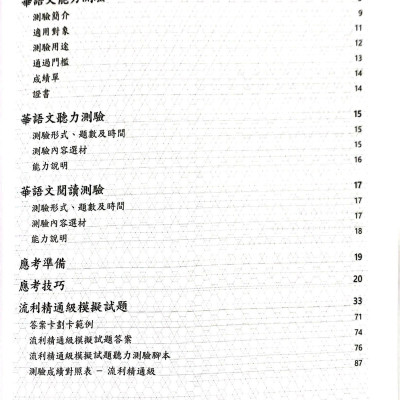 Đề Thi Mô Phỏng Đề Thi Năng Lực Hoa Ngữ - Nhóm C - Quyển 4