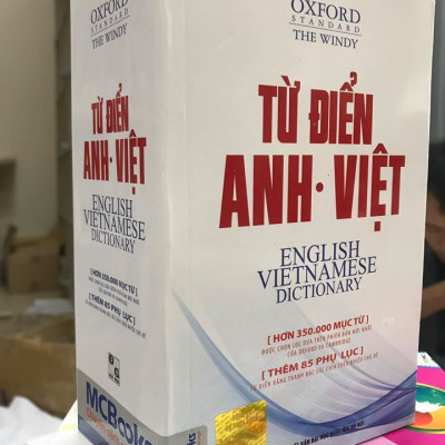 Từ điển Anh – Anh- Việt  ( tái bản thay bìa trắng kẻ xanh ) ( BẢN MỚI 2020) KT