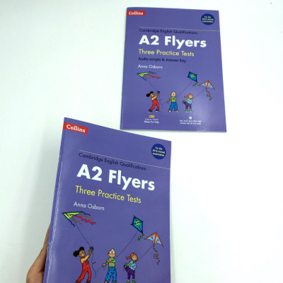 Collins A2  Flyers - Three Practice Tests - Kèm 1 MP3 (Format 2018)