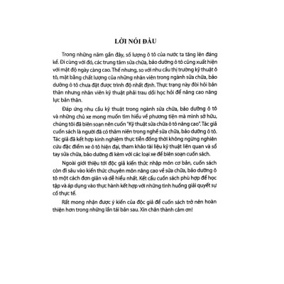 Kỹ Thuật Sửa Chữa Ô Tô Nâng Cao  (HH)